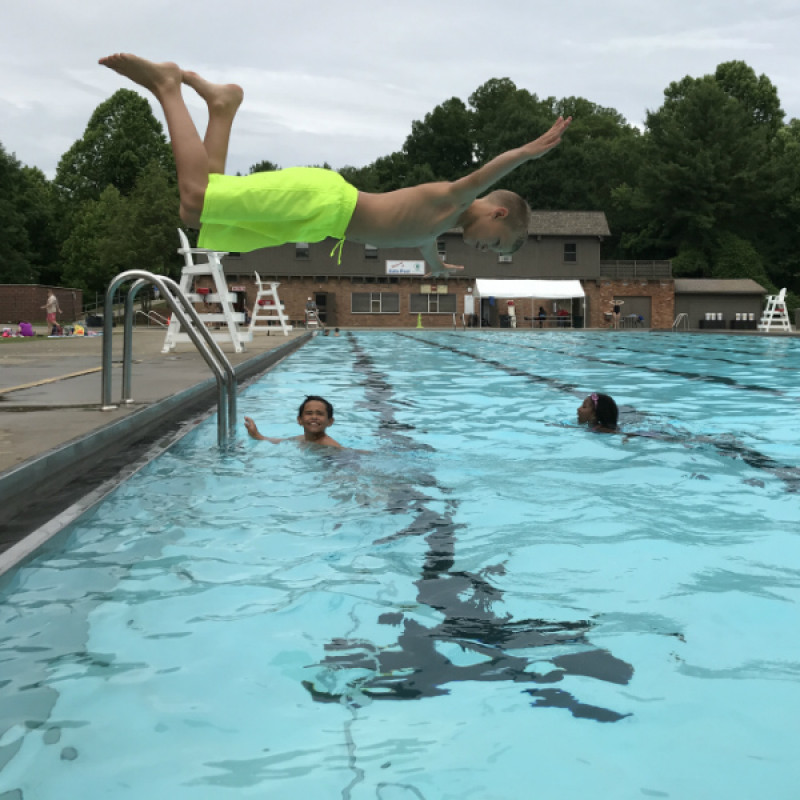 Campers were ready to dive into nature this year!